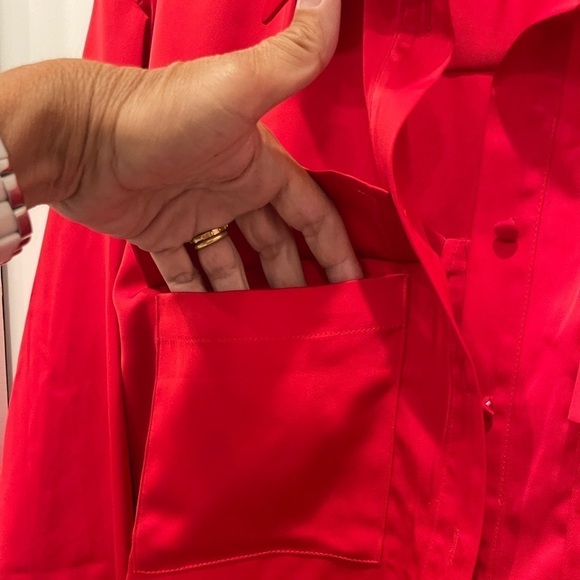 Jason Wu Satin Bustier and Buttons Down Blouse Top Set.Size M - Picture 11 of 16